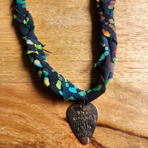 Made in Indiana Jewelry - Hand crafted bandana necklace